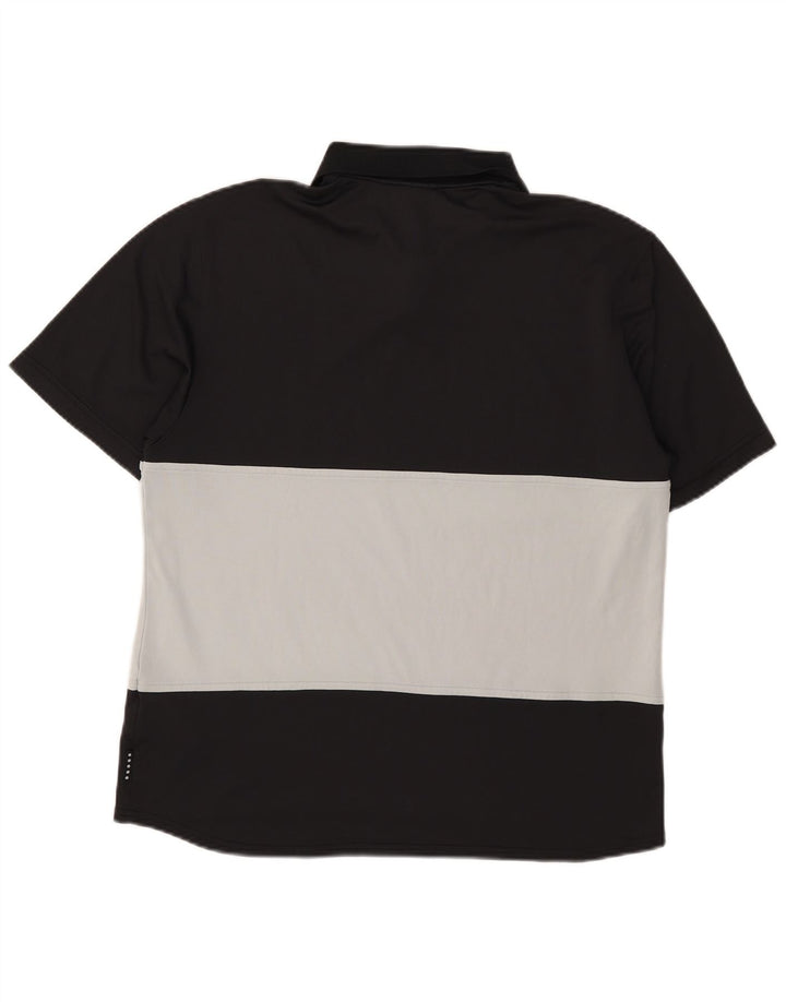 Ανδρικό μπλουζάκι Nike Polo Small Black Colourblock Polyester