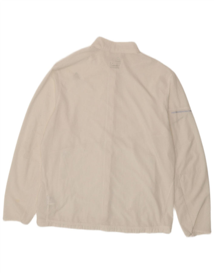 Ανδρική αθλητική φόρμα REEBOK Top Jacket μεγάλο λευκό καρό πολυεστέρα