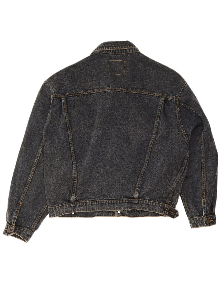 Jinglers Ανδρικό Τζιν Μπουφάν UK 42 XL Navy Blue