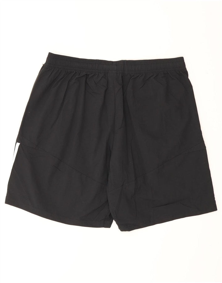 Ανδρικό γραφικό αθλητικό σορτς Adidas XL μαύρο πολυεστέρα