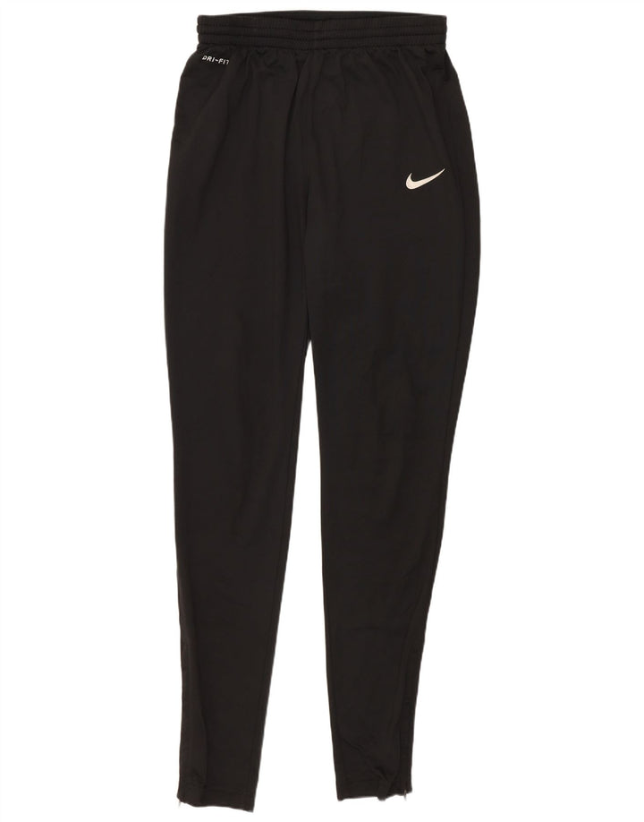 Ανδρικό παντελόνι αθλητικής φόρμας NIKE Dri Fit Μικρό μαύρο πολυεστέρα