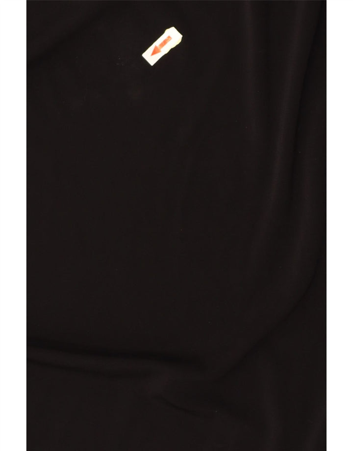 DKNY Γυναικείο τουνίκ φόρεμα UK 16 μεγάλη μαύρη βισκόζη