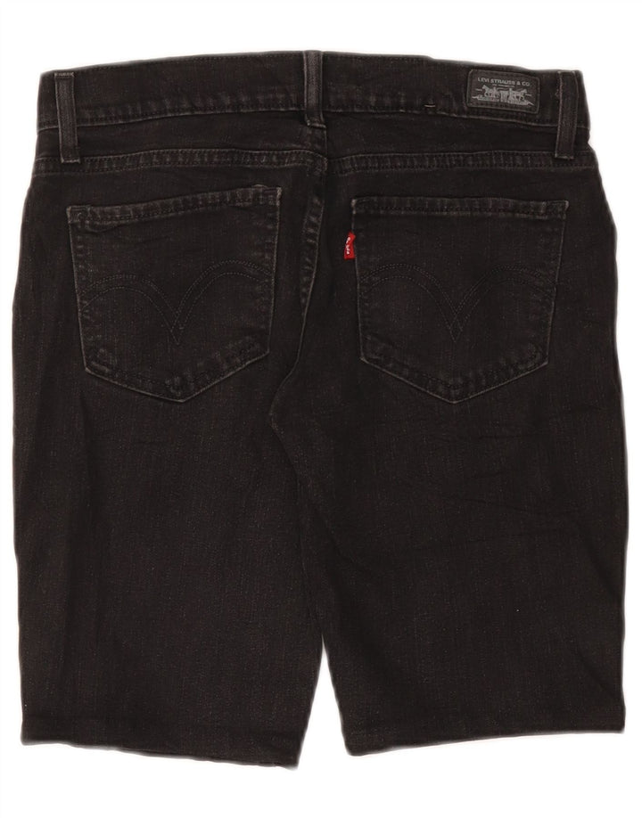 LEVI'S Γυναικείο 524 Super Low τζιν σορτς US 7 Medium W30 Γκρι βαμβακερό