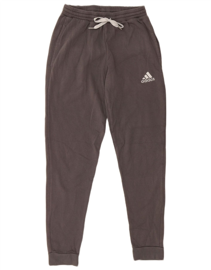 Ανδρική φόρμα ADIDAS Παντελόνι Joggers Μικρό Γκρι Βαμβακερό