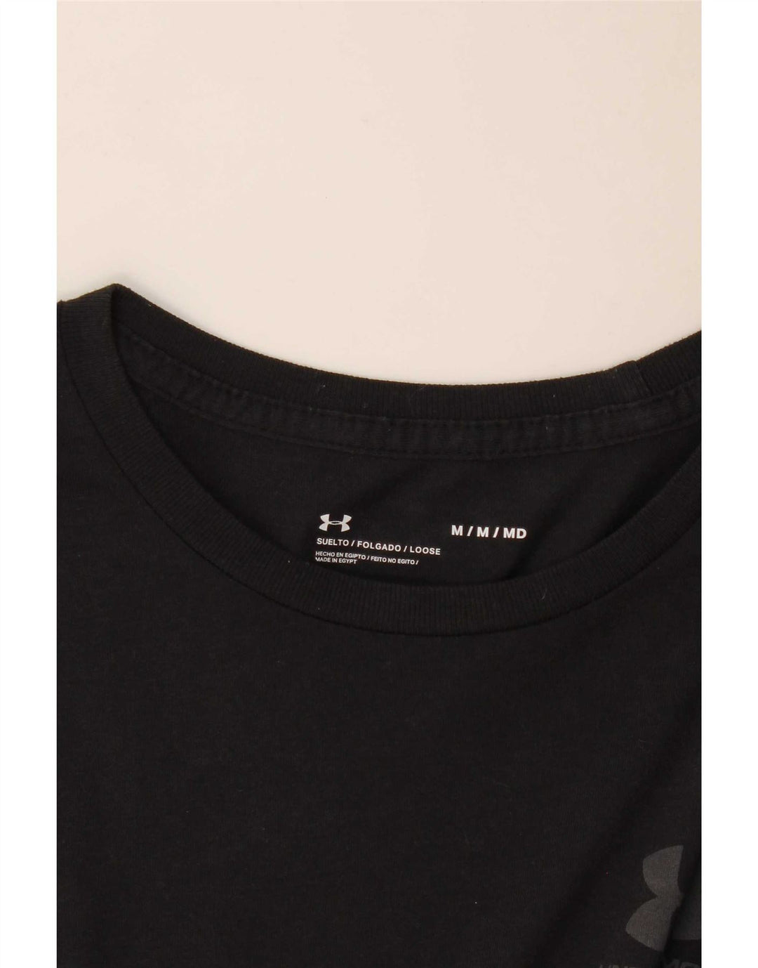 Under Armour Ανδρικό μακρυμάνικο μεσαίο μαύρο