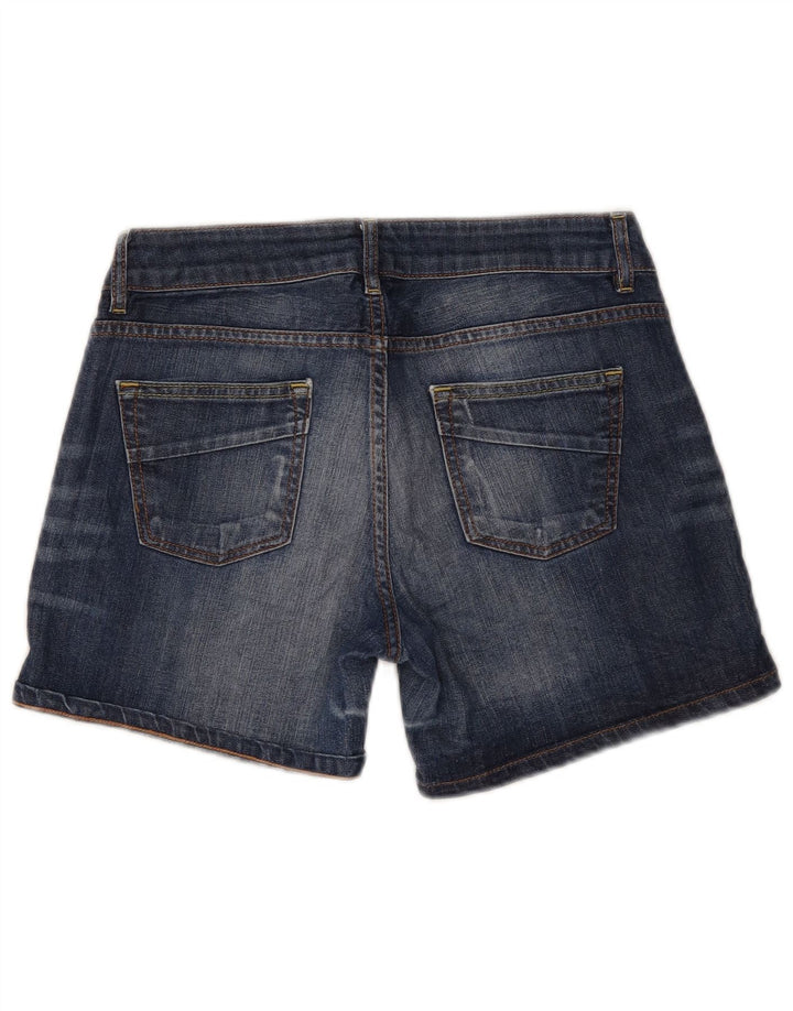 Massimo Dutti Γυναικείο τζιν σορτς EU 38 Small W28 Μπλε βαμβακερό