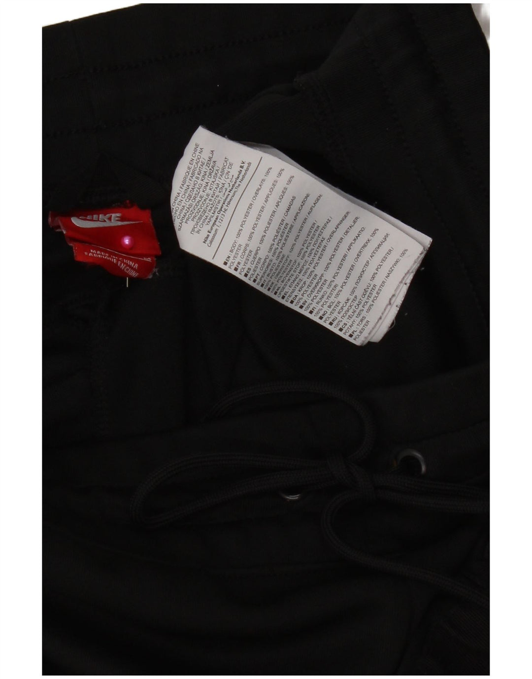 Ανδρική φόρμα Nike Παντελόνι Joggers Μεσαίο Μαύρο Πολυεστέρα