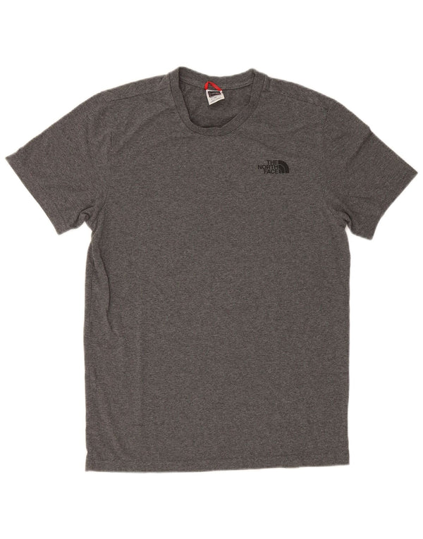Ανδρικό T-Shirt North Face Top Small Grey Cotton