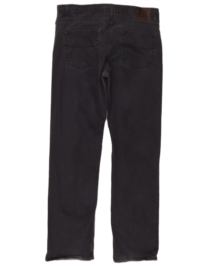 Marks & Spencer Mens Blue Harbour Casual Παντελόνι W36 L33 Navy Blue