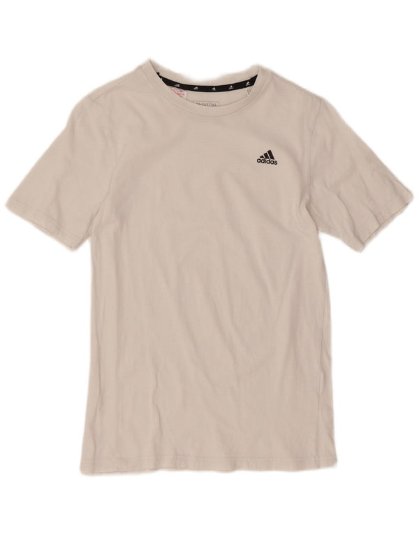 Adidas Boys T-Shirt Top 13-14 Years Λευκό