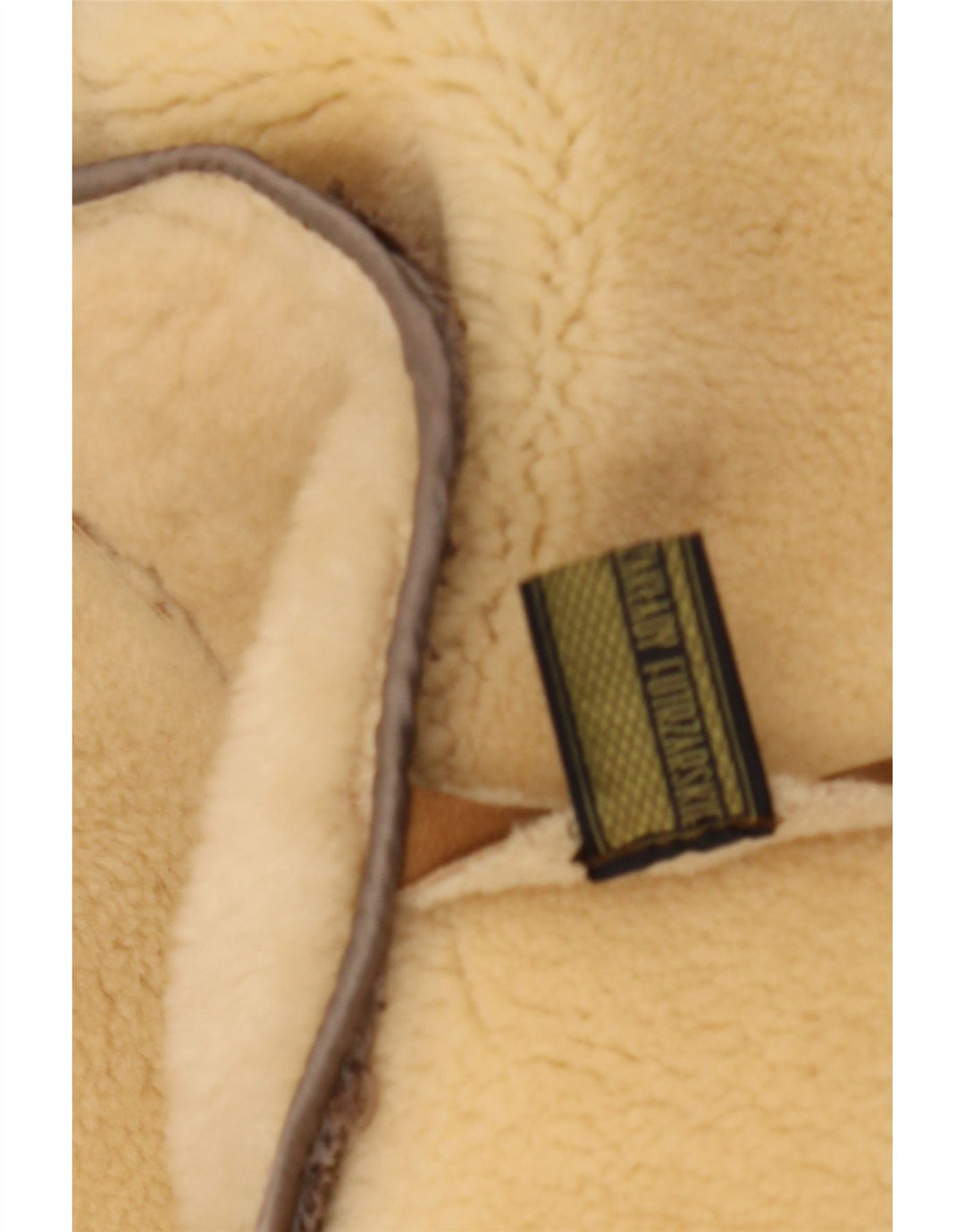 Vintage Ανδρικό Διπλό Μπουφάν Shearling IT 56 3XL Καφέ