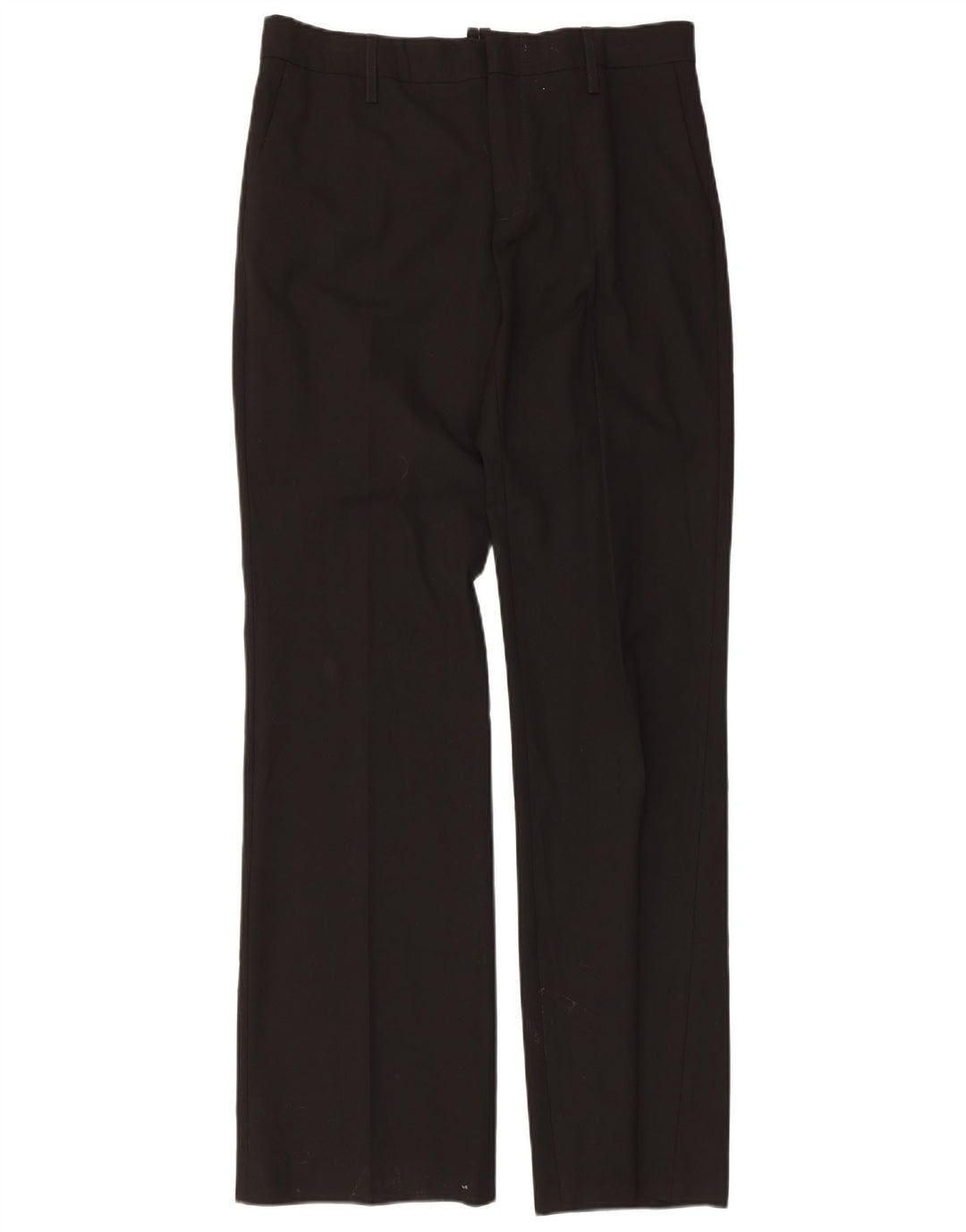 Zara Γυναικείο ίσιο παντελόνι Chino EU 40 Medium W30 L34 Μαύρο Πολυεστέρας