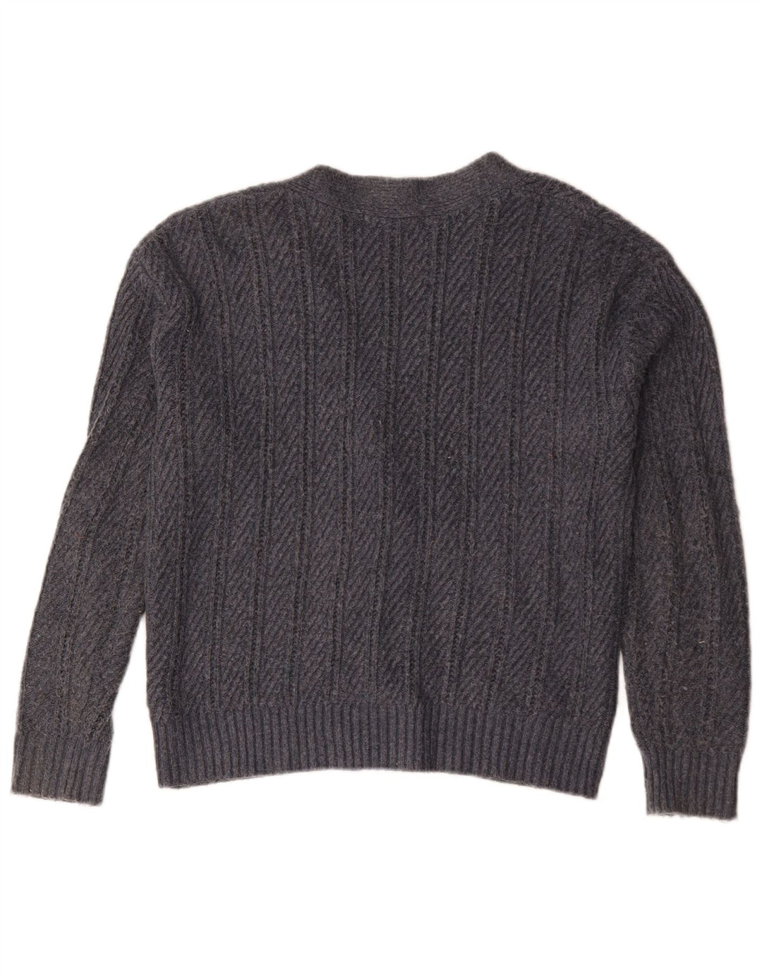 Marks & Spencer Γυναικεία ζακέτα υπερμεγέθη πουλόβερ UK 10 Small Grey
