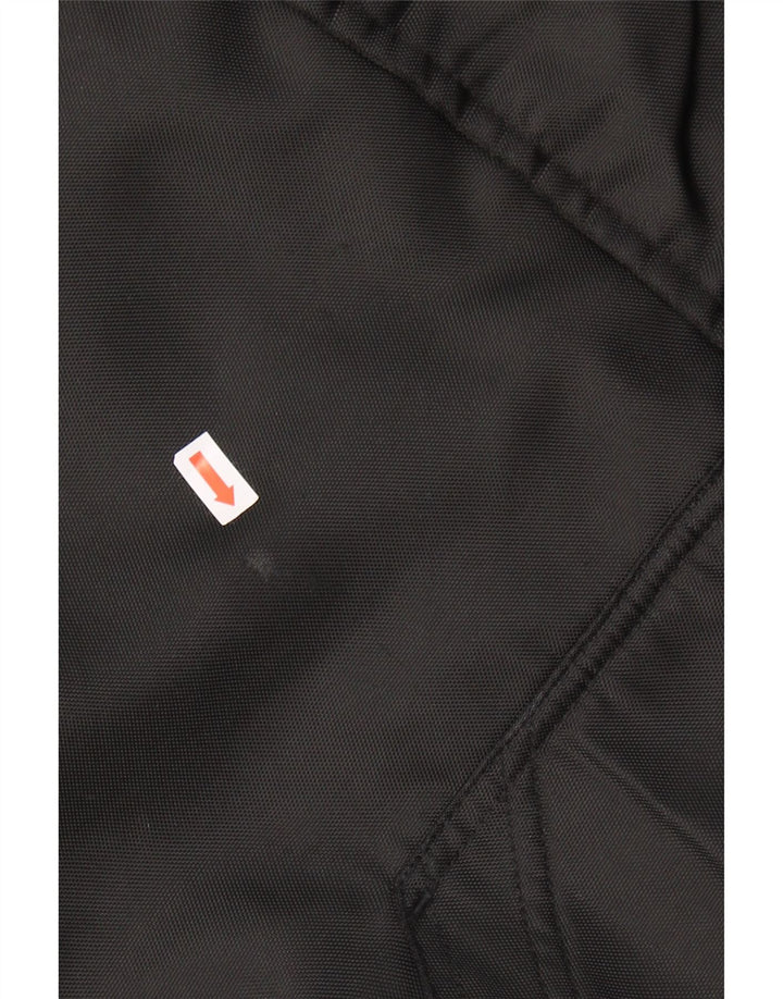 INVICTA Mens Windbreaker Jacket UK 42 XL Black Polyamide Vintage Invicta and Second-Hand Invicta from Messina Hembry 