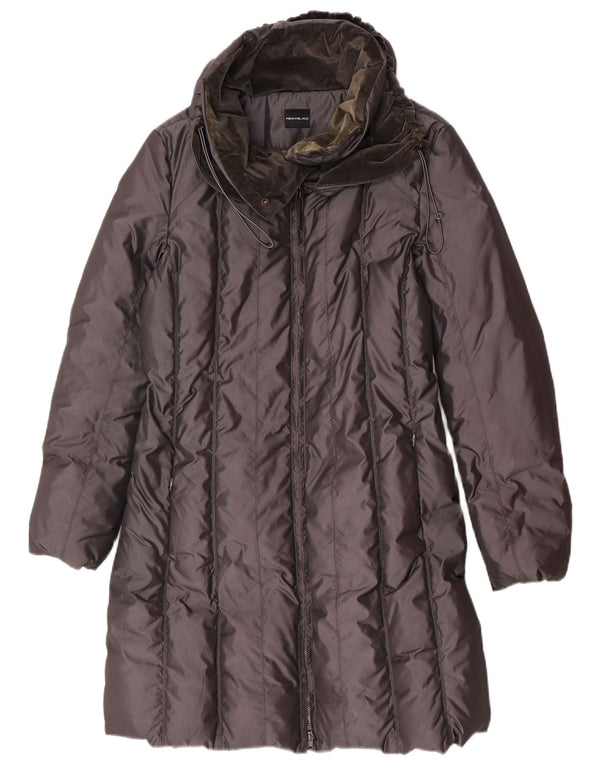 Penny Black Γυναικείο παλτό με κουκούλα UK 12 Medium Grey
