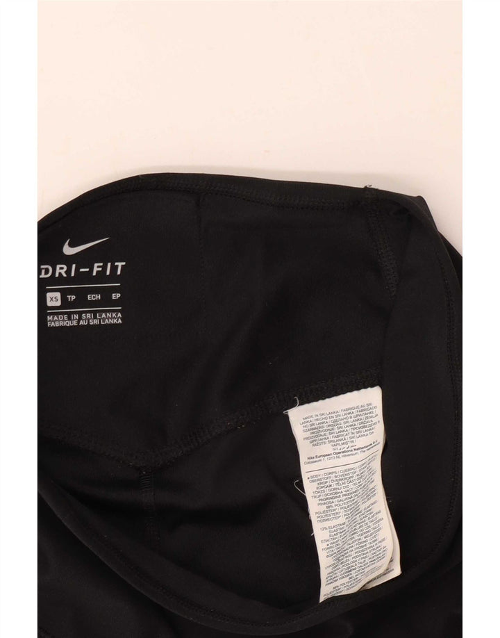 Γυναικεία γραφικά κολάν Nike Dri Fit UK 4 XS Μαύρο Πολυεστέρας