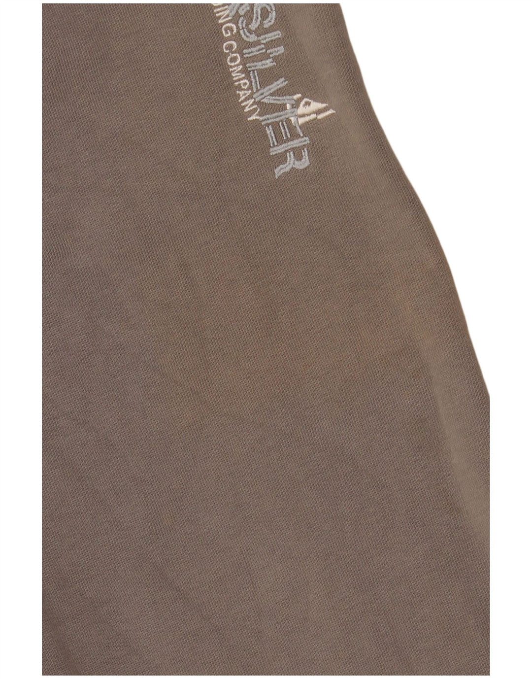 Γυναικείο πουλόβερ με κουκούλα με φερμουάρ QUIKSILVER UK 14 μεγάλο βαμβακερό γκρι