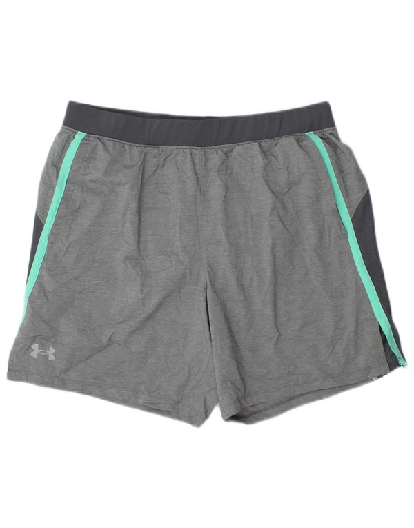 Γυναικείο αθλητικό σορτς Under Armour UK 16 Large Grey Colourblock