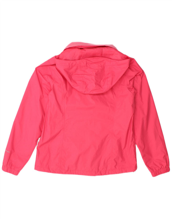 THE NORTH FACE Γυναικείο μπουφάν βροχής με κουκούλα UK 14 Medium Pink Nylon
