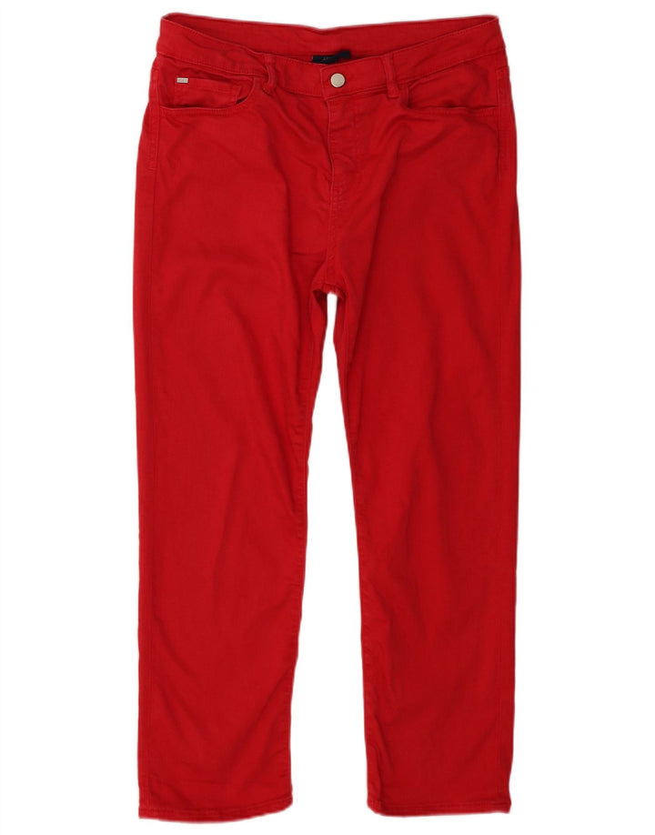 Armani Γυναικείο Slim Jeans W29 L25 Red Lyocell