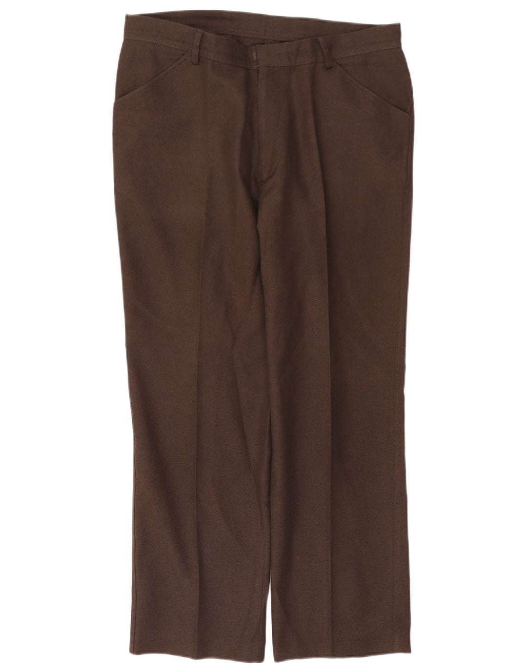Farah Ανδρικό ίσιο casual παντελόνι W36 L29 καφέ πολυεστέρας