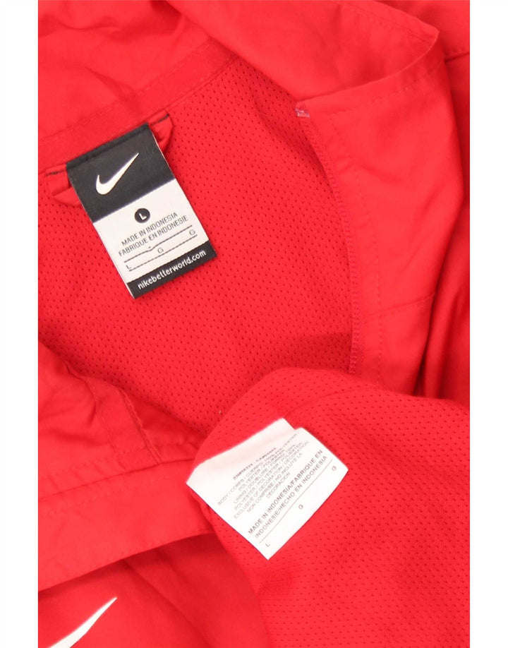 Ανδρική αθλητική φόρμα Nike Μπουφάν με μεγάλο κόκκινο χρώμα από πολυεστέρα