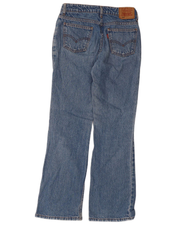 Levi's Womens 564 Relaxed Fit Straight Jeans W28 L29 Blue