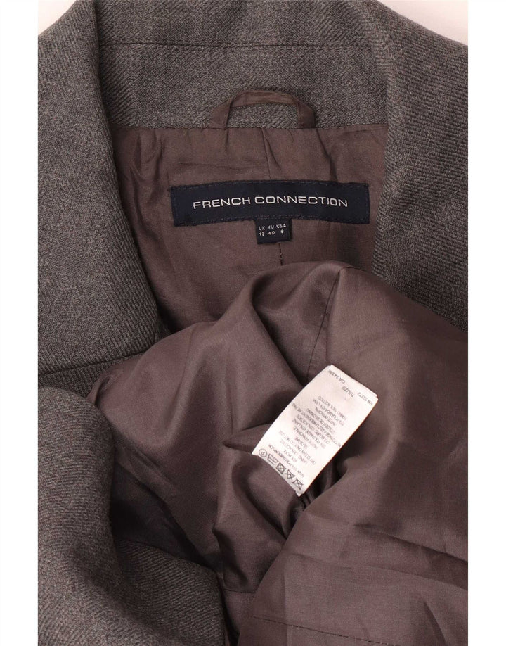 Γυναικείο Γυναικείο Military Double Breasted French Connection UK 12 Medium Grey