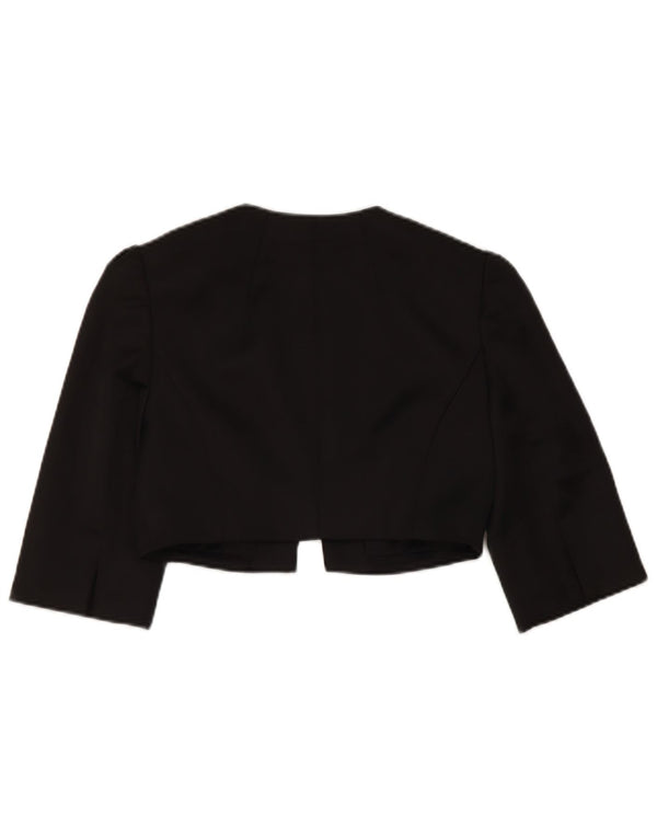 Coast Γυναικείο μπουφάν Bolero 3/4 μανίκι UK 8 Small Black Polyester