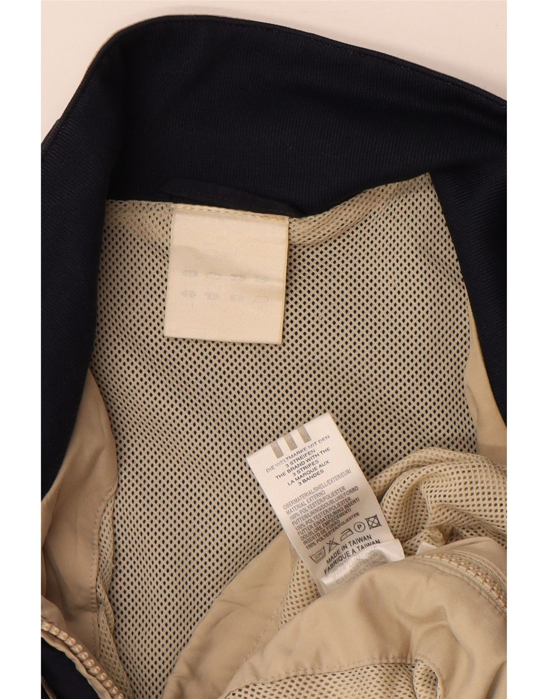 Ανδρική αθλητική φόρμα Adidas Top Jacket Large Beige Colourblock Polyester