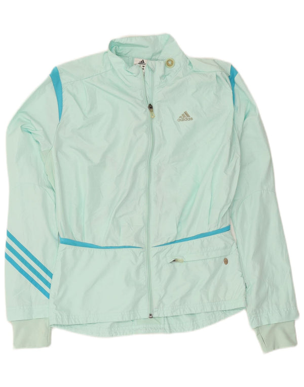 Γυναικεία αθλητική φόρμα Adidas Top Jacket UK 12 Medium Green Polyester Sports