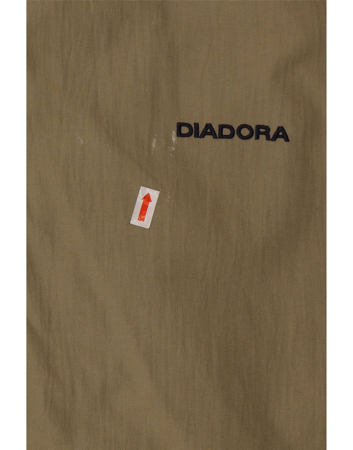 DIADORA Ανδρικό μπουφάν βροχής UK 40 Large Beige Polyamide