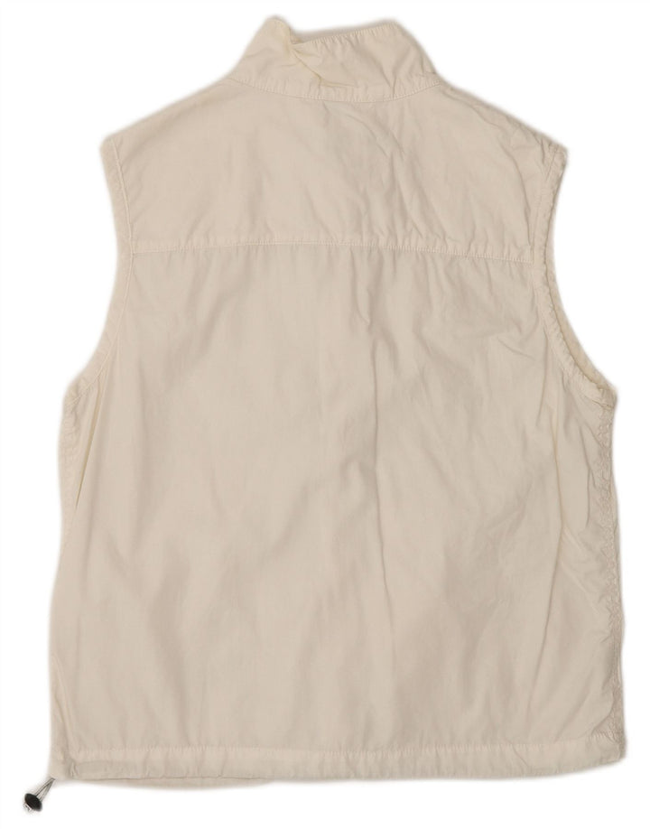 Murphy & Nye Γυναικείο Gilet UK 14 Medium White Cotton