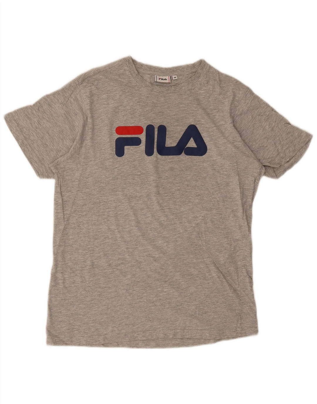 Ανδρικό γραφικό T-Shirt Fila Top Medium Grey Flecked