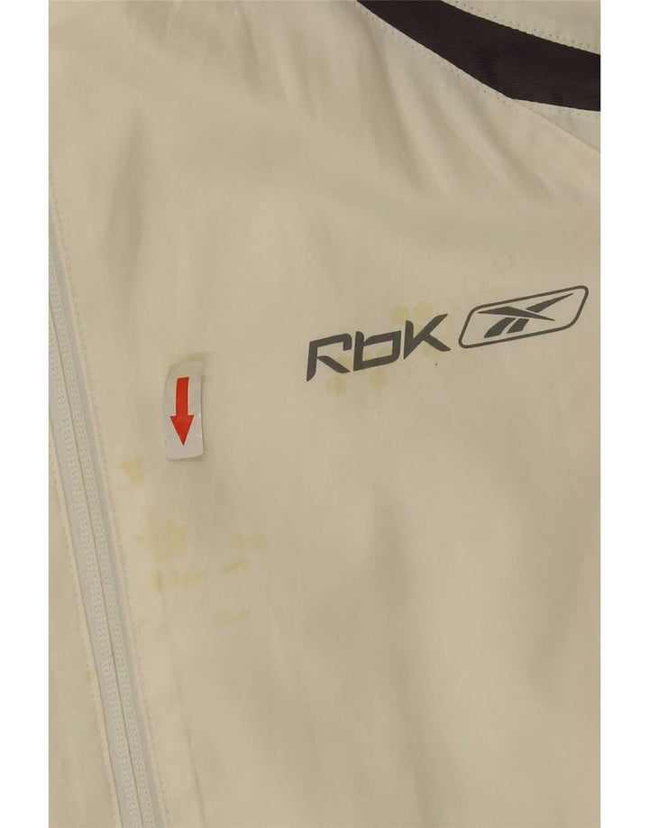 Ανδρική φόρμα Reebok Top Jacket Small White Colourblock Polyester