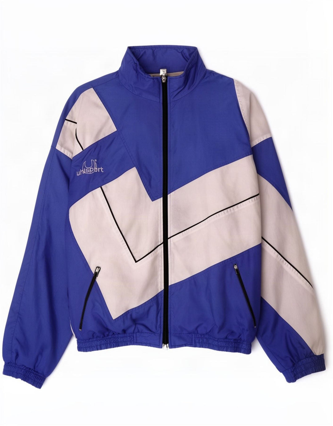 Ανδρική φόρμα Uhlsport Top Jacket Small Blue Colourblock