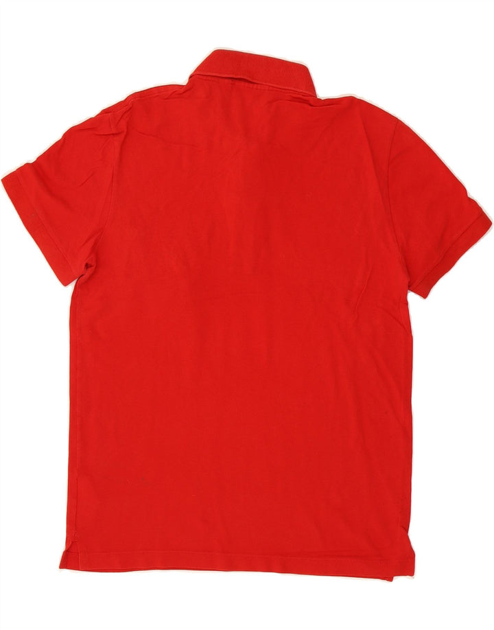 LACOSTE Mens Regular Fit Polo Shirt Size 3 Small Red Cotton Vintage Lacoste and Second-Hand Lacoste from Messina Hembry 