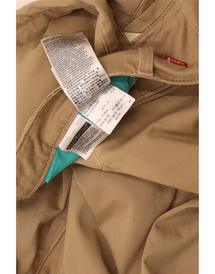 Ανδρικό παντελόνι Chino Levi's Slim W32 L32 Μπεζ βαμβακερό
