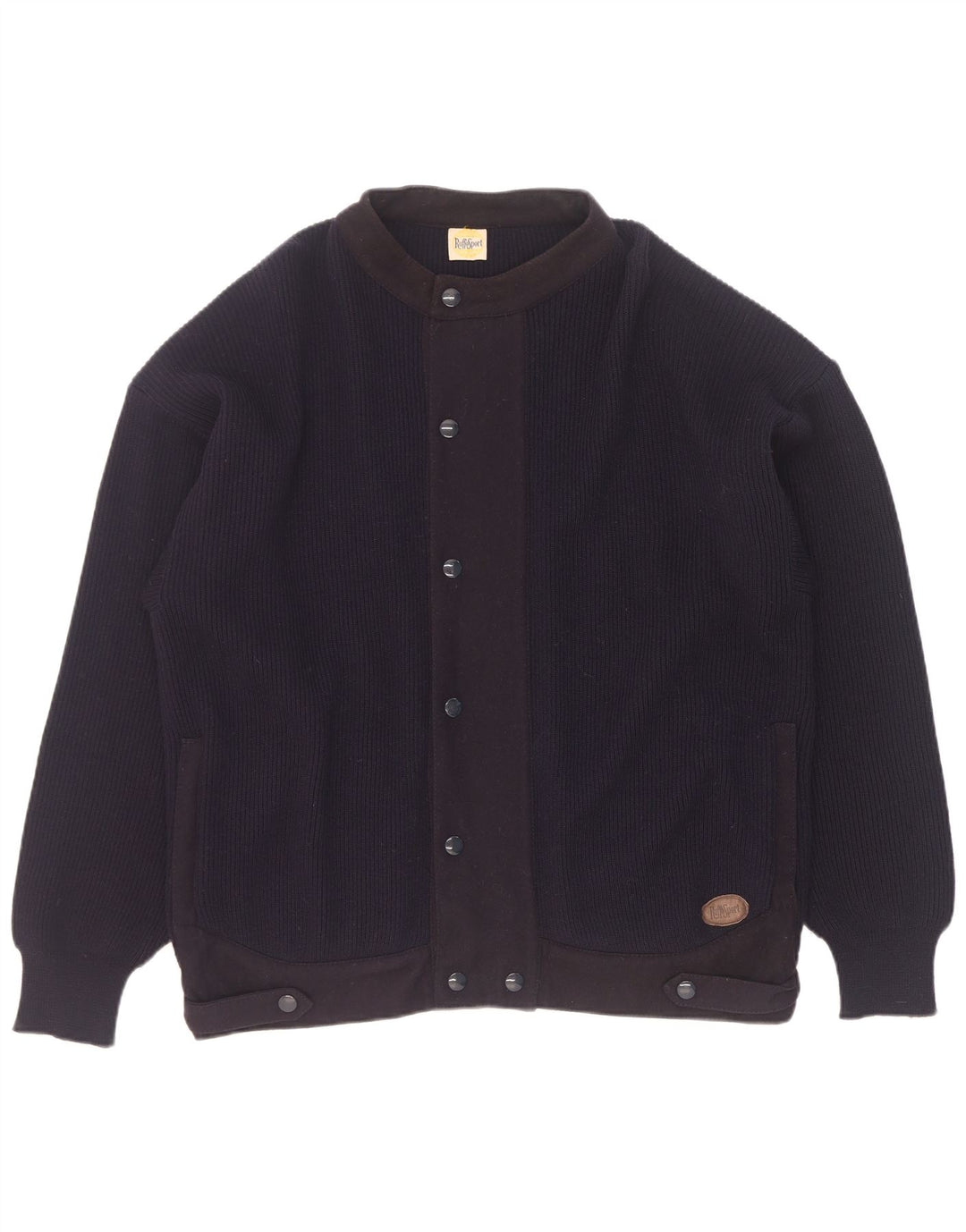 Ανδρικό πουλόβερ με ζακέτα Ruffo XL Navy Blue