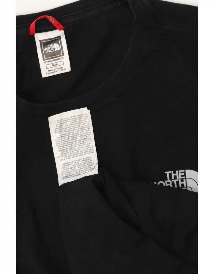 Ανδρικό T-Shirt North Face Top Μεσαίο μαύρο βαμβακερό