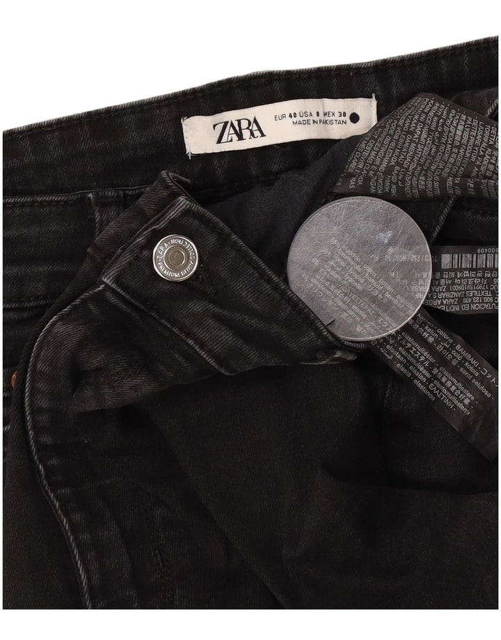Zara Γυναικείο τζιν EU 40 Medium W30 L30 Μαύρο βαμβακερό
