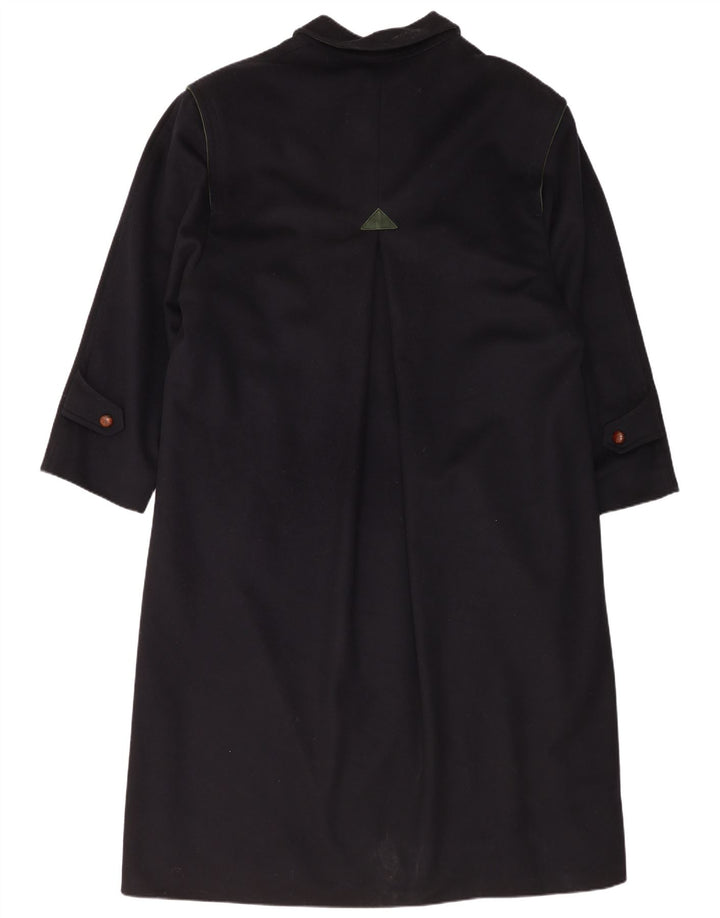 Ανδρικό πανωφόρι Zeiler UK 40 Large Navy Blue Virgin Wool