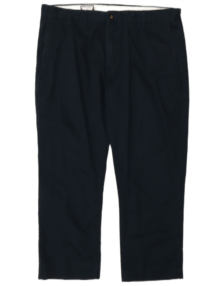 Ανδρικό ίσιο παντελόνι Chino Volcom W36 L26 Navy Blue