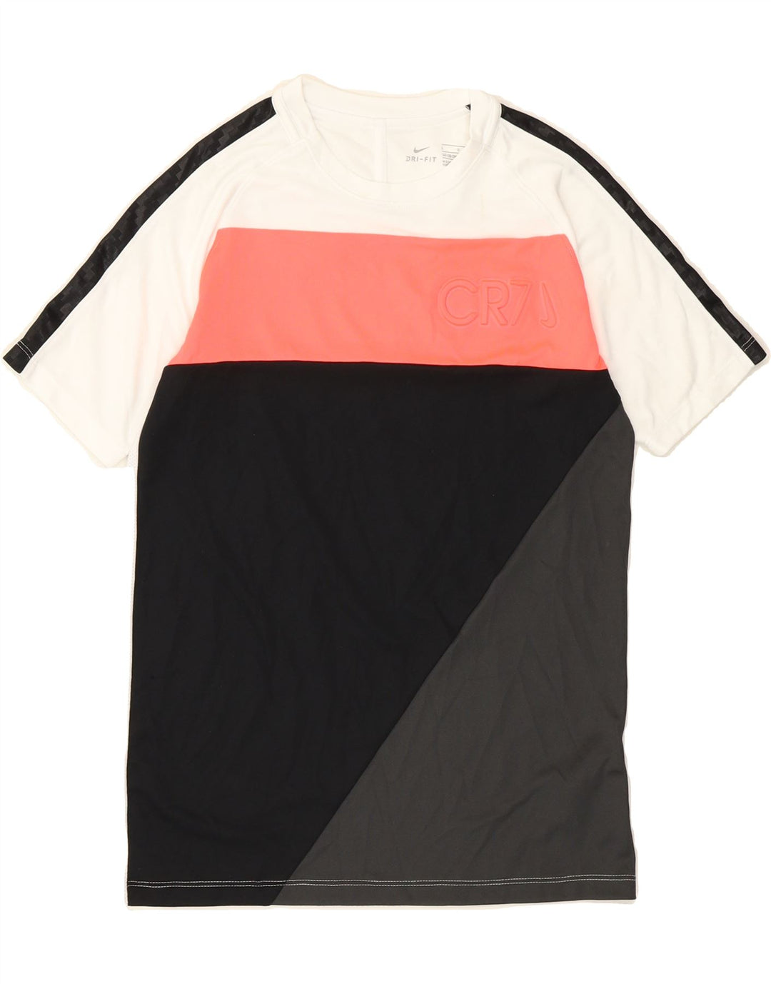 NIKE Boys Dri Fit Graphic T-Shirt Top 12-13 Years Multicoloured Vintage Nike and Second-Hand Nike from Messina Hembry 