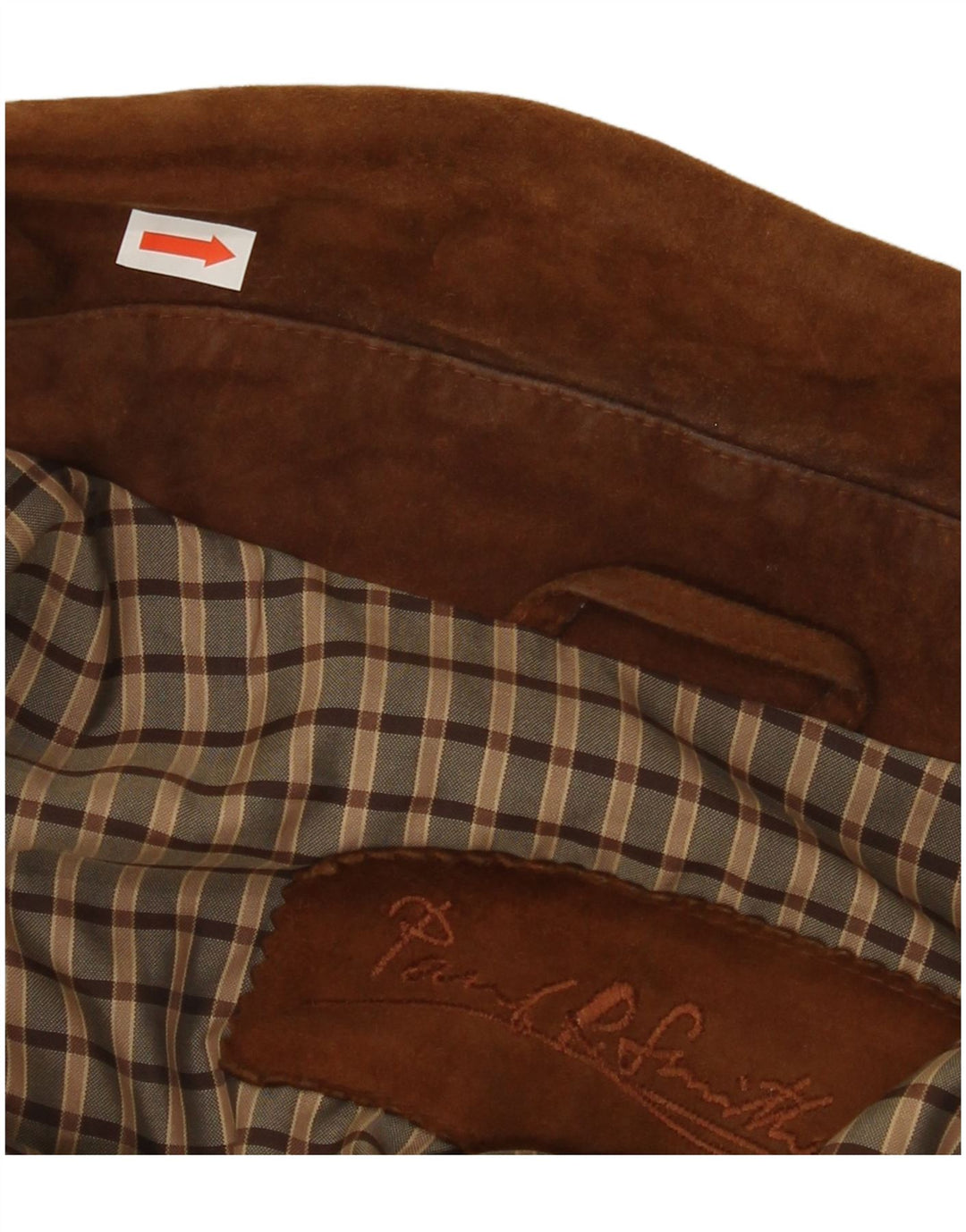 PAUL SMITH Ανδρικό Suede Jacket IT 50 Large Brown Δερμάτινο