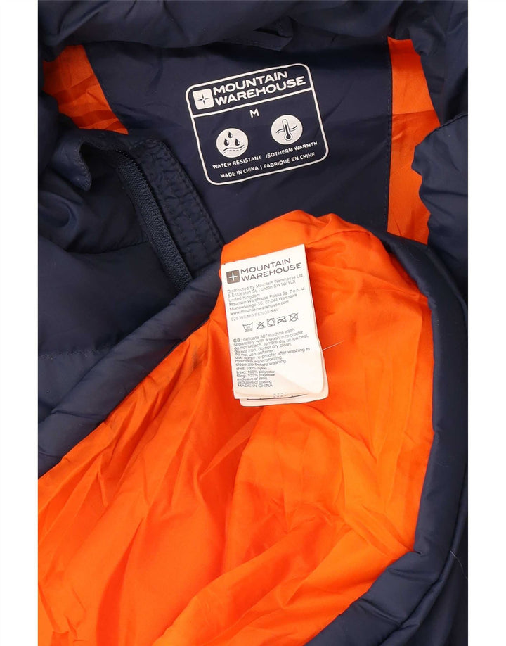 Mountain Warehouse Mens Padded Gilet UK 38 Medium Navy Blue Nylon
