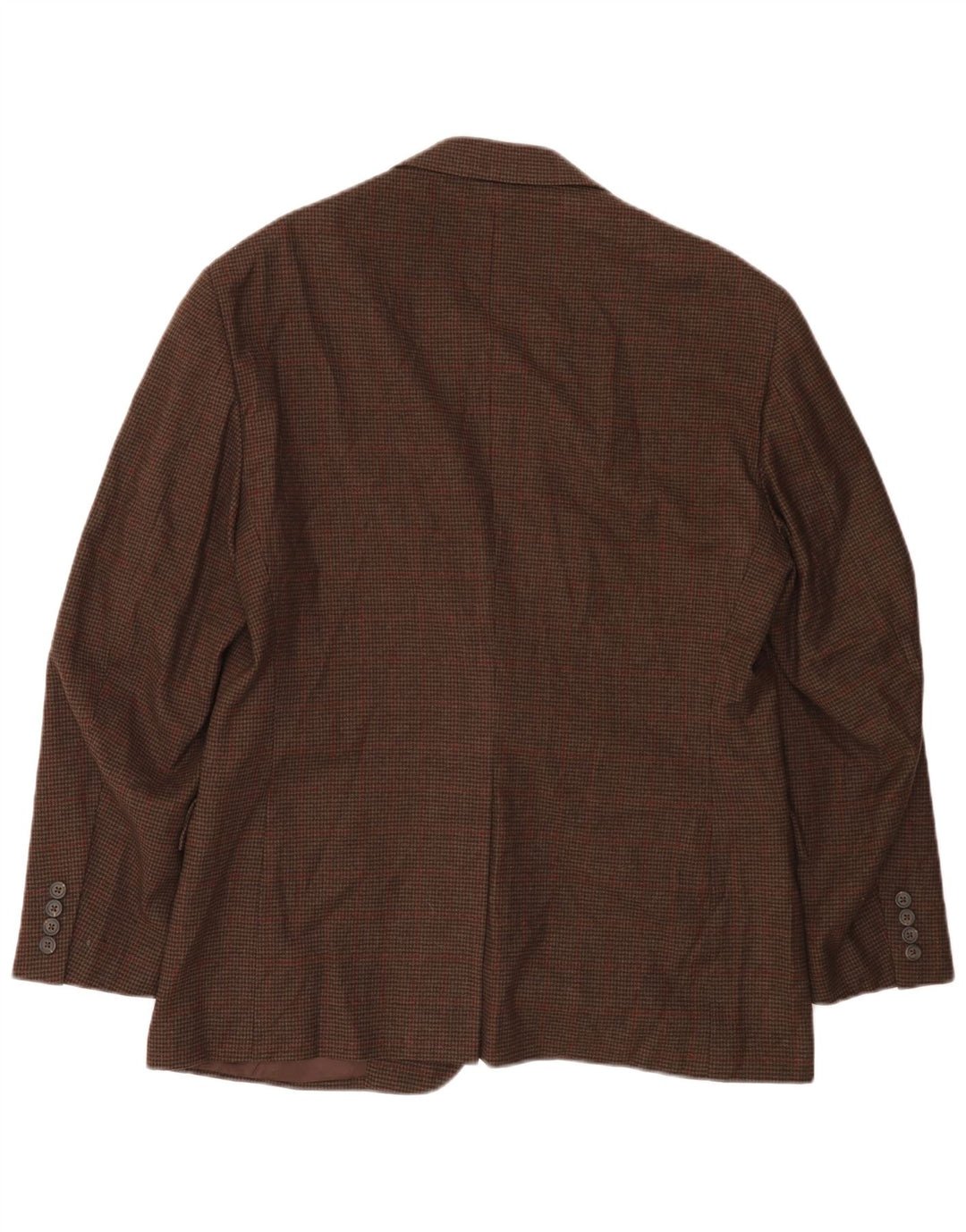Polo Ralph Lauren Ανδρικό σακάκι 2 κουμπιών UK 42 Large Brown Houndstooth