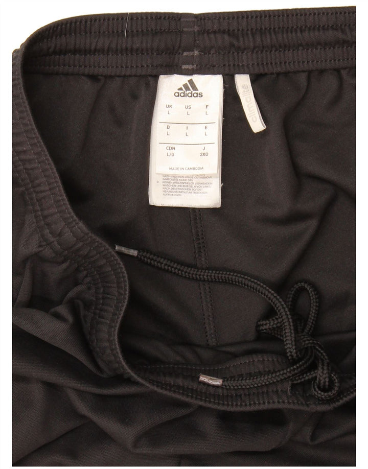 Ανδρικό σορτς Adidas Climalite Sport μεγάλο μαύρο πολυεστέρα