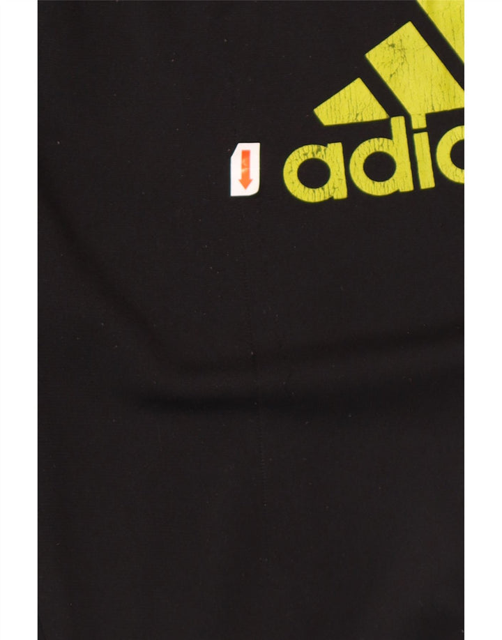 Ανδρική φόρμα ADIDAS Παντελόνι Joggers UK 40/42 μεσαίο μαύρο πολυεστέρα