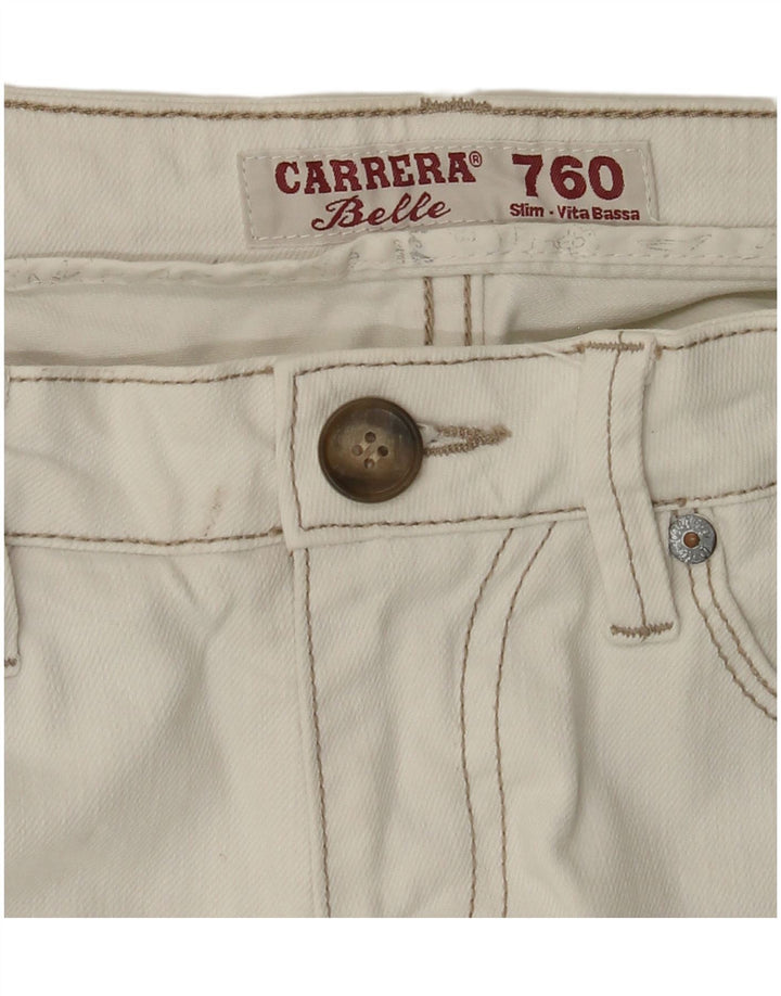 CARRERA Γυναικείο Slim Jeans W30 L30 Λευκό